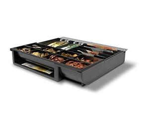 Safescan Modulo interno regolabile 4141T2 che organizza il denaro del cassetto, Modulo interno con 6 scomparti per banconote e 8 per monete, Adatto per i cassetti Safescan SD-4141 e HD-4141S