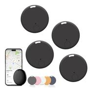 Safesync Gps Tracker, Safe Sync GPS Tracker, real-time location tracker with magnetic case, for Vehicles, Cars, Trucks, Loved Ones, waterproof & magnetic (4 PCS Black)