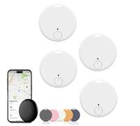 Safesync Gps Tracker, Safe Sync GPS Tracker, real-time location tracker with magnetic case, for Vehicles, Cars, Trucks, Loved Ones, waterproof & magnetic (4 PCS White)