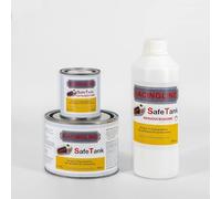 SAFETANK TRATTAMENTO BONIFICA RISANAMENTO RIPARA RIGENERA SERBATOI MOTO AUTO KIT COMPLETO compatibile con HARLEY DAVIDSON GILERA MV AGUSTA (MINI)