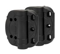 Safetech CoilKlik - Cerniere a chiusura automatica in vinile PVC, perfette per recinzioni in metallo, legno, alluminio, cancelli, cancelli da giardino, cerniere per cancelli resistenti e regolabili,