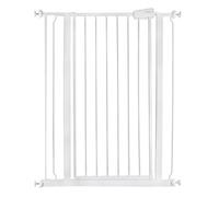 Safetots Cancelletto di Sicurezza Extra Alto in Metallo con Chiusura a Pressione, 81,4cm - 89cm, Bianco, 104cm di Altezza, Cancelletto per Scale Extra Alto, Cancelletto per Bambini Alto