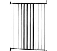 Safetots Cancelletto di Sicurezza per Bambini Extra Alto con Montaggio a Vite, 62,5cm - 106,8cm, Nero, Altezza di 103,5cm, Cancelletto per Scale per Bambini piccoli e Neonati, Barriera di Sicurezza