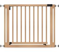 Safetots Cancelletto Elegance in Legno, Naturale, 95cm - 103cm, Cancelletto di Sicurezza a Pressione, Passaggio Extra Largo di 73cm, Extra Largo in un Pezzo Unico, Barriera di Sicurezza
