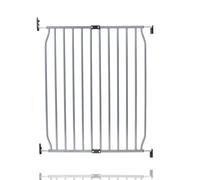 Safetots Cancelletto per bambini in metallo, a vite, grigio, 70 cm - 80 cm
