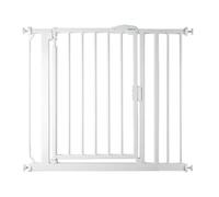 Safetots Cancelletto per Scale a Pressione con Chiusura Automatica, 89,4cm - 96,4cm, Bianco, Cancelletto a Chiusura Automatica per Bambini, Barriera di Sicurezza per Bambini