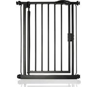 Safetots Cancelletto per Scale a Chiusura Automatica a Pressione, Extra Stretto, 61 cm - 66.5 cm, Nero opaco, Cancelletto a Chiusura Automatica per Bambini, Barriera di Sicurezza per Bambini