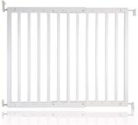 Safetots Cancelletto per Scale Robusto in Legno con Montaggio a Vite, Bianco, 63,5cm - 105,5cm, Cancelletto per Bambini in Legno, Barriera di Sicurezza con Montaggio a Vite, Installazione Facile