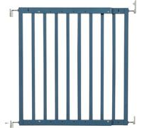Safetots Cancelletto per Scale Robusto in Legno con Montaggio a Vite, Blu Azzurro, 63,5cm - 105,5cm, Cancelletto per Bambini in Legno, Barriera di Sicurezza con Montaggio a Vite, Installazione Facile