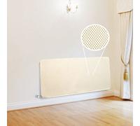Safetots Copertura per radiatore in doppio tessuto, 70 cm x 100 cm, copertura protettiva in tessuto per radiatori riempiti ad acqua, riduce i rischi di urti e radiatori caldi al tatto, sicurezza di