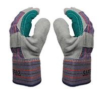 SAFETREE 4244X guanti per saldatura in pelle di vacchetta resistente al calore saldatore guanto a mano palmo rinforzato resistente durevole