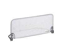 Safety 1st Barriera Letto Bambini 90 cm, Sponda Letto Bambini 18 Mesi - 5 Anni, Sbarra Letto Bambini Reclinabile, Paracolpi Tessuto in Rete, Blocco Automatico, Semplice da Pulire, Bianco