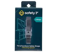 Safety 1st Cinghie di sicurezza per TV e mobili, nero, multicolore, 2 cinghie (confezione da 1)