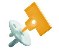 Safety 1St Copripresa Elettrica per Bambini con Chiave di Rimozione