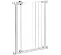 Safety 1st Easy Close Extra Tall Metal Cancelletto di sicurezza alto 91 cm, cancello per bambini, scale, porte e vani con dimensioni 73-80 cm, cancelletto per cani da interno, in metallo colore bianco