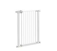 Safety 1st Easy Close Extra Tall Metal Cancelletto di sicurezza alto 91 cm, cancello per bambini, scale, porte e vani con dimensioni 73-80 cm, cancelletto per cani da interno, in metallo colore bianco