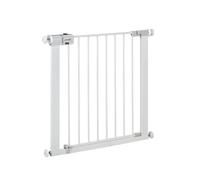 Safety 1st Easy Close Metal Cancelletto di Sicurezza in metallo, scale, porte, vani con apertura 73-80 cm (max 108 cm), Cancelletto per Bambini, Apertura a Una Mano, Senza Viti o Fori, Bianco