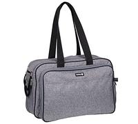 Safety 1st Nap to Go Bag, Borsa Pannolini e Culla Portatile da Viaggio 2 in 1, Colore Black Chic