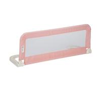 Safety 1st Sponda Letto Bambini da viaggio, Sbarra Letto Bambini 18 mesi - 5 anni, Barriera Letto da Viaggio Pieghevole e Portatile, Tessuto a rete, Semplice da Installare, Fissaggio Sicuro, Pink