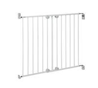 Safety 1st Wall Fix Cancelletto Estensibile in Metallo, 62-102 cm, Bianco | Cancelletto per Bambini Estensibile, Apertura con Una Mano in 1 o 2 Direzioni, Montaggio Semplici, Nessun Rischio di Inciampo