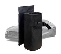 Safety Accessory Car Mount - Adjustable Heavy Duty | Oxford Safety Device Storage Bag | for Overlanding Camping Racing Competition Garage Home