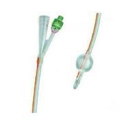 Safety CATETERE FOLEY IN SILICONE TRASPARENTE A 2 VIE CON PALLONCINO 5-10ML DIAMETRO CH18 6,00MM LUNGHEZZA 40CM