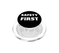 Safety First | Lavora in sicurezza | Regalo della campagna per la Giornata mondiale della sicurezza PopSockets PopGrip per MagSafe