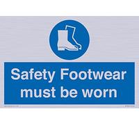 Safety Footwear must be worn Sign - 300x200mm - A4L