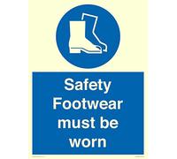 Safety Footwear must be worn Sign - 300x400mm - A3P