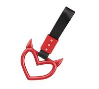 Safety Grip Strap - Rear Bumper Ring for Car Style | with Decorative Handle, Subway Train Inspired Design, Easy Installation Drift Accessory, Novelty Hand Strap for Various