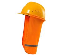 Safety Helmet Sun Visor Shade - Polyester 16x16x36cm | Hard Hat Neck Sun Protector, Mesh Cooling Work Shade, UV Rays Protection Helmet Cover, Heatstroke Safety Gear | Outdoor Work Protection