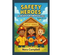 Safety Heroes- Be Ready for Emergencies: Be Prepared. Stay Calm. Be a Safety Hero| Ages 6-10 years old.
