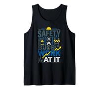 Safety Is A Job Work At It Officer Workplace Motto Canotta