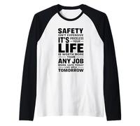 Safety Isn't Expensive It's Priceless - Idea Regalo per Il Posto di Lavoro Maglia con Maniche Raglan