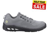 Safety Jogger ECOFITZ S1P Scarpe Da Lavoro Uomo Grigie Trainers Con Allacciatura
