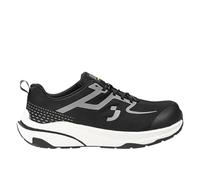 SAFETY JOGGER Freedom S1PS Low Scarpe antinfortunistiche unisex senza metallo ESD S1 PS, nero/bianco, 42 EU