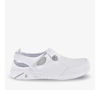 SAFETY JOGGER Scarpe di Sicurezza da Donna 40 EU - Lina - Scarpe da Lavoro Leggere e Confortevoli con, Ideali per Infermieri, Cucina o Interni, Antiscivolo e Ammortizzanti, Oxypas, Bianco