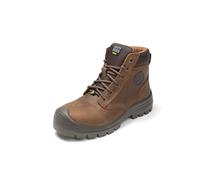 SAFETY JOGGER SafetyJogger 013380 Dakar S3 Scarpe di sicurezza, marrone scuro, 48 EU