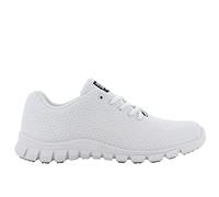 SAFETY JOGGER Scarpe da lavoro leggere - Kassie - Scarpe antinfortunistiche antiscivolo per uomo e donna, ideali per cura, ospedale, ristorazione o pulizia, bianco, 46 EU
