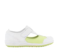 SAFETY JOGGER Scarpe di Sicurezza da Donna 36 EU - Camille - Scarpe da Lavoro Leggere e Confortevoli con, Ideali per Infermieri, Cucina o Interni, Antiscivolo e Ammortizzanti, Oxypas, Verde