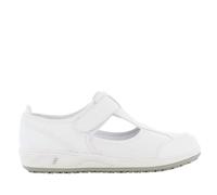 SAFETY JOGGER Scarpe di Sicurezza da Donna 40 EU - Camille - Scarpe da Lavoro Leggere e Confortevoli con, Ideali per Infermieri, Cucina o Interni, Antiscivolo e Ammortizzanti, Oxypas, Bianco