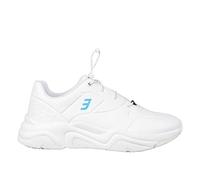 SAFETY JOGGER Sneaker di sicurezza per uomo e donna - Champ O2 - Scarpe da lavoro con lacci elastici antiscivolo, leggere ed ESD, scarpe da lavoro ideali per cura, cuoco, ospedale o cucina, bianco, 37