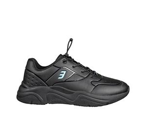 SAFETY JOGGER Sneaker di Sicurezza per Uomo e Donna - Champ O2 - Scarpe da Lavoro con Lacci Elastici Antiscivolo, Leggere ed ESD, Scarpe da Lavoro Ideali per Cura, Cuoco, Ospedale o Cucina, Nero, 41