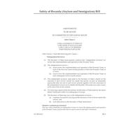 Safety of Rwanda (Asylum and Immigration) Bill Amendments to be moved in Committee of the Whole House (House of Lords) HLB 41 b