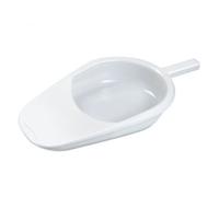 Safety Padella Con Manico In Plastica Bianca