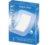 GARZA COMPRESSA PRONTEX AQUA PAD 10X12,5 CM 3 PEZZI