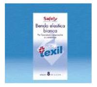 Safety Benda Elastica Ideal 8 cm 1 Pezzo