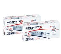 Safety Prontex Siringa da 5 ml Con Ago Indolore 10 Pezzi