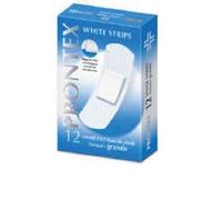Safety Prontex White Strips Cerotti Bianchi Grandi 12 Pezzi
