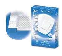 Safety Soft Pad Medicazione Adesiva Sterile 5x7 cm 5 Pezzi